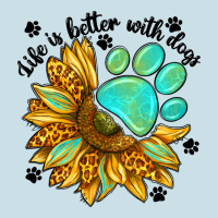 Life Is Better With Dogs Ladies Tee | Teevron