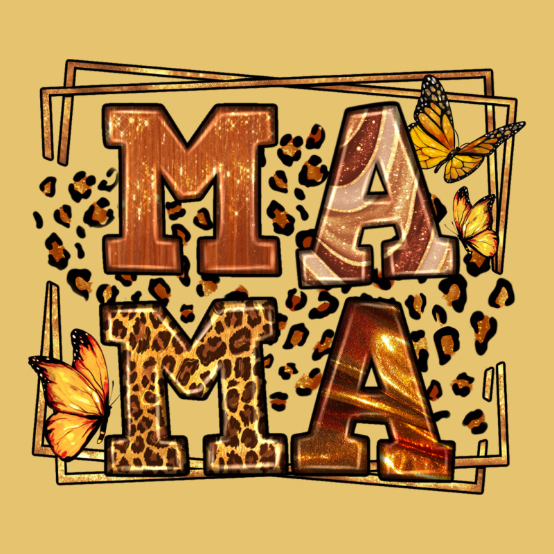 Melanin Leopard Frame Mama Mother's Day Premium Sweatshirt by LillyAllenDesigns | Teevron