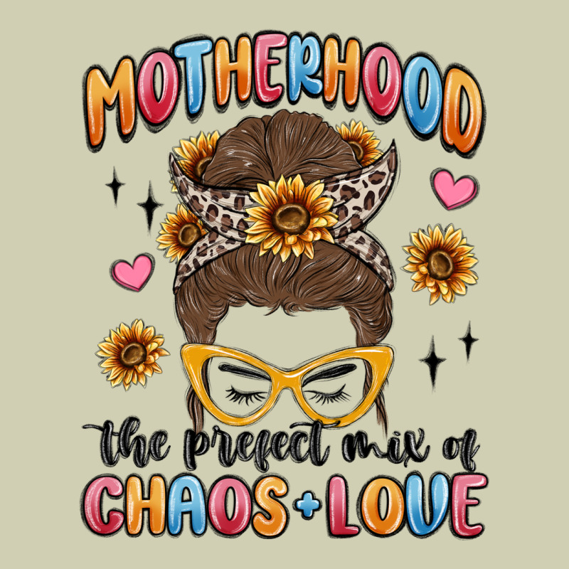 Motherhood The Perfect Mix Of Chaos And Love Heavy Core Tee by MaliasSmallBusiness | Teevron