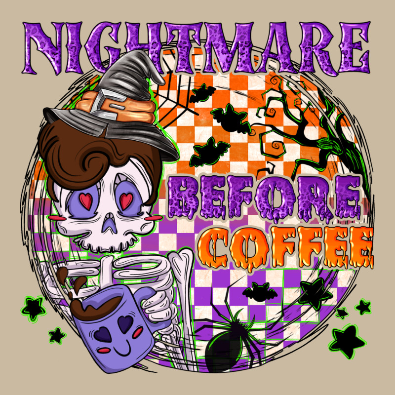 Nightmare Before The Coffee Halloween Long Sleeve Tee by NancyCooperArtShop | Teevron