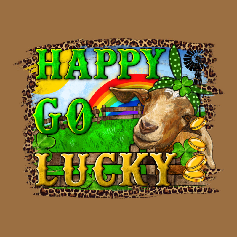 Happy Go Lucky Goat Vintage Tee by RanaPortraitStore | Teevron