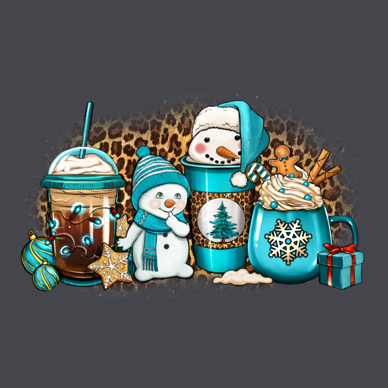 Winter Snowman Coffee Cups Long Sleeve Tee by Jasminsmagicworld | Teevron