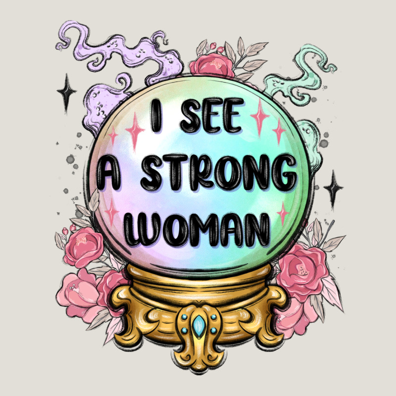 I See A Strong Woman Heavy Core Tee by MaliasSmallBusiness | Teevron