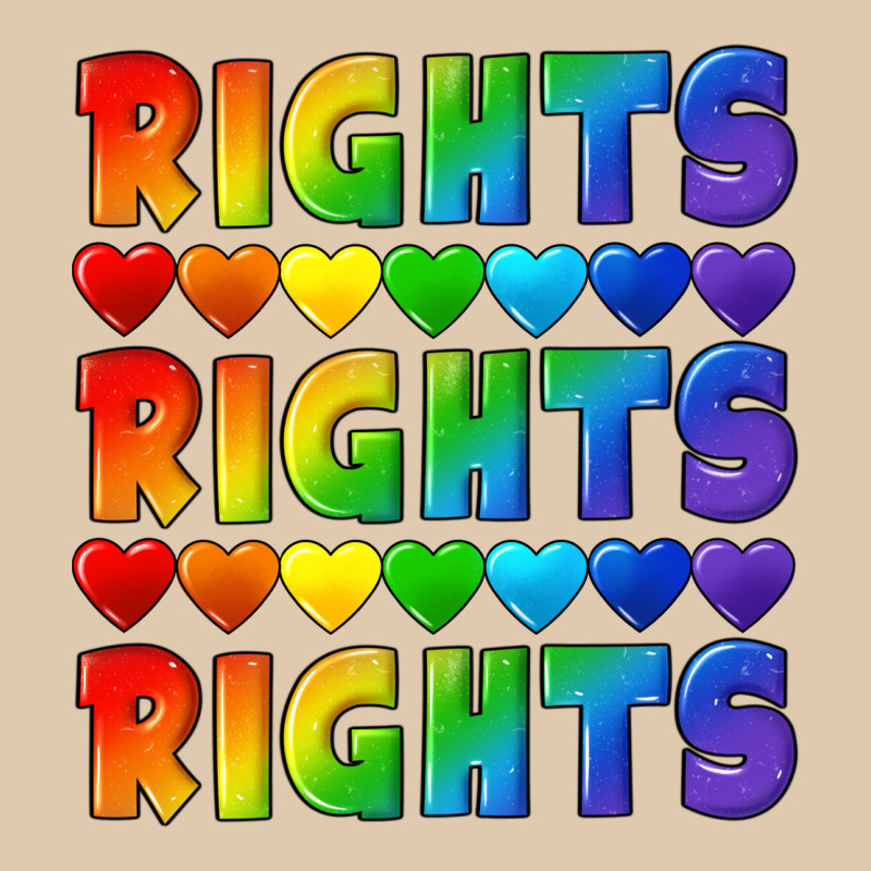 Rights Rights Rights Pride Heavyweight Sweatshirt by CowGirlArtShop | Teevron