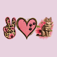 Peace Love Cats Ladies Tee | Teevron