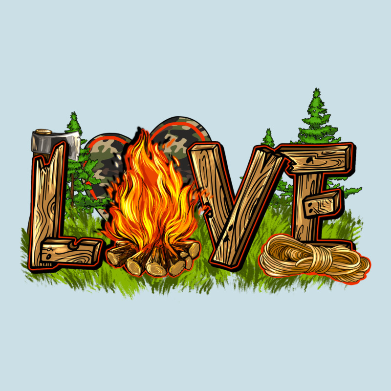 Camping Love Ladies Tee by NancyCooperArtShop | Teevron