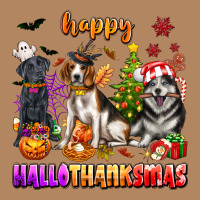 Happy Hallothanksmas Dogs Long Sleeve Tee | Teevron