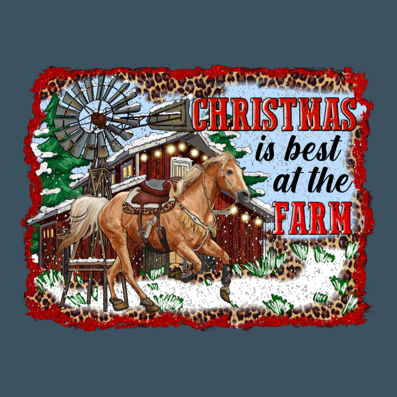 Christmas Is Best At The Farm Urban Heavy Tee by RanaPortraitStore | Teevron
