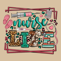 Nurse Life Leopard Frame Heavyweight Hoodie | Teevron
