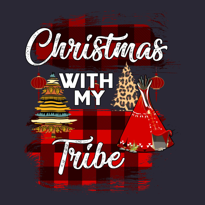 Christmas With My Tribe Vintage Tee by Bettercallsaul | Teevron