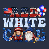 Red White Cool With Gnomies 4th Of July Heavyweight Sweatshirt | Teevron