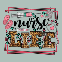 Nurse Life Leopard Frame Heavyweight Hoodie | Teevron