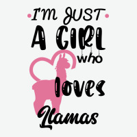 Just A Girl Who Loves Llamas I Love Llamas Urban Heavy Tee | Teevron