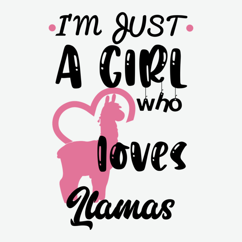 Just A Girl Who Loves Llamas I Love Llamas Urban Heavy Tee by Bettercallsaul | Teevron