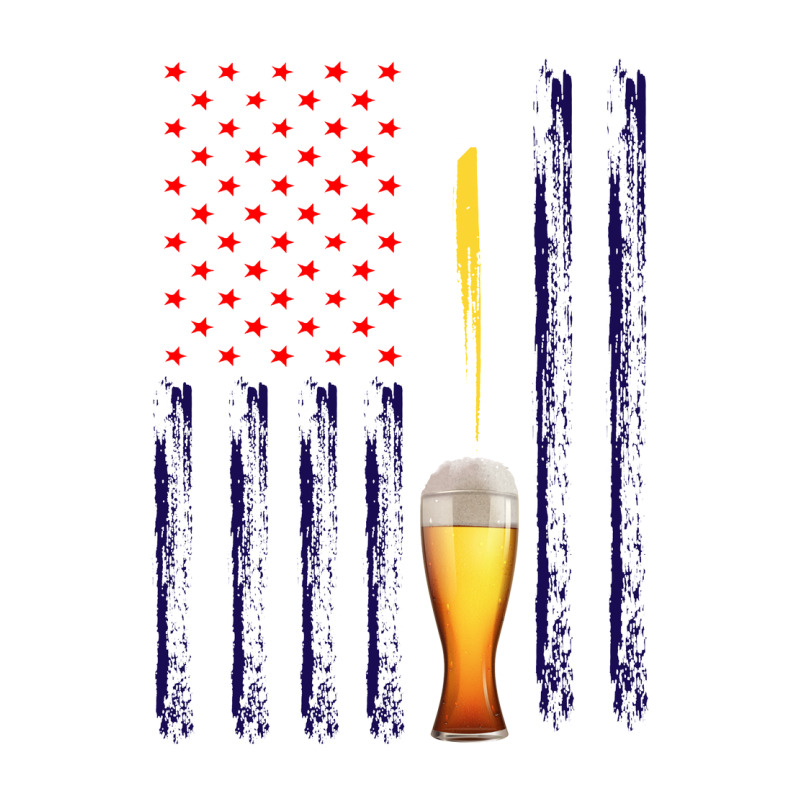 American Flag Beer Urban Heavy Tee by Bettercallsaul | Teevron