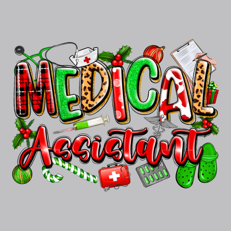 Christmas Medical Assistant Long Sleeve Tee by texasbilliewilder | Teevron