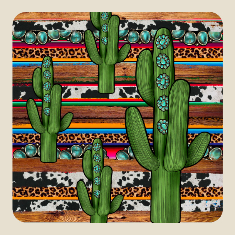 Cactus Gemstone Coaster Urban Heavy Tee by JahusDesignShop | Teevron