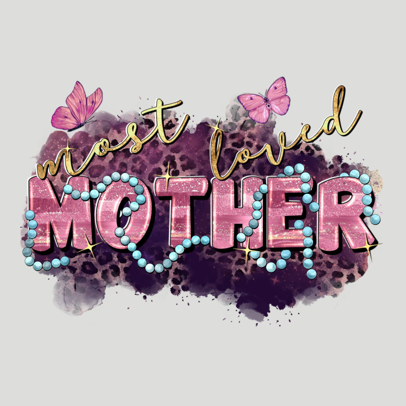 Most Loved Mother Mother's Day Zipper Hoodie by FaDigitalArtStudio | Teevron