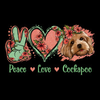 Peace Love Cockapoo Ladies Tee | Teevron