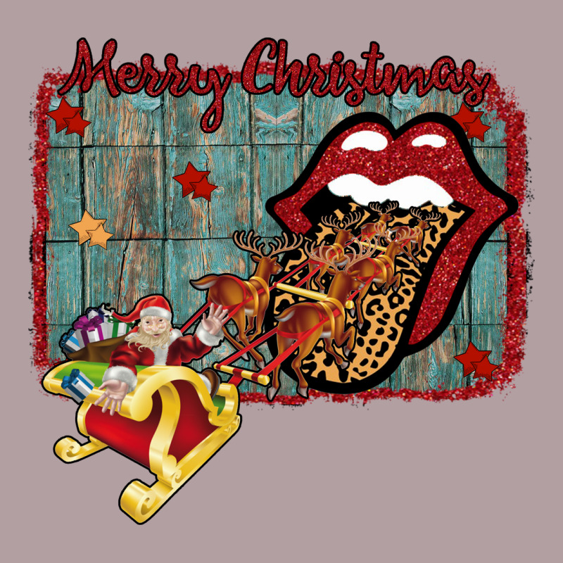 Merry Christmas Lips Santa Vintage Hoodie by Bettercallsaul | Teevron