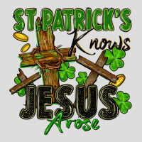 St. Patrick's Knows Jesus Arose Zipper Hoodie | Teevron