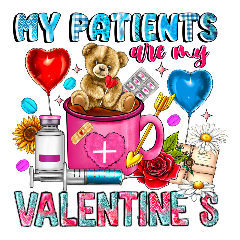 My Patients Is Valentines Premium Sweatshirt by CowhideDigitalArt | Teevron