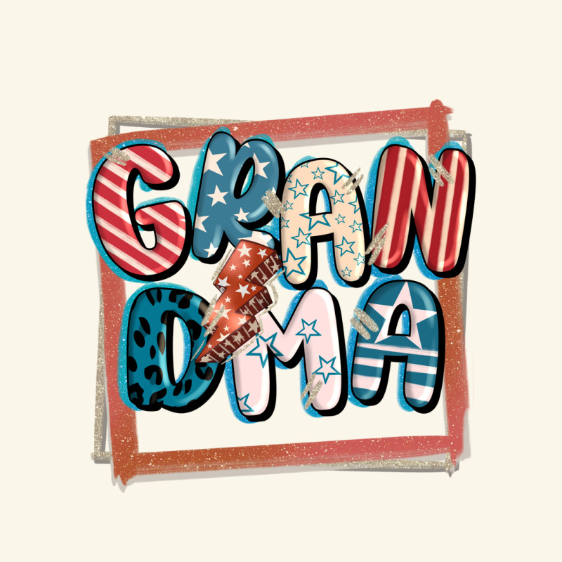 4th Of July Grandma With Lightning Bolt Premium Hoodie by FaDigitalArtStudio | Teevron