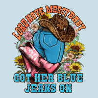 Lord Have Mercy Baby Got Her Blue Jeans On Ladies Tee | Teevron