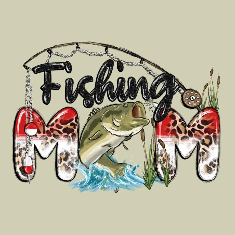 Fishing Mom Heavy Core Tee by MaliasSmallBusiness | Teevron
