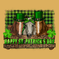 Happy St. Patrick's Day Horses With Leprechaun Hat And Bandana Premium Hoodie | Teevron