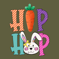 Hip Hop Easter Girls Toddlers Kids Leopard Bunny Vintage Tee | Teevron