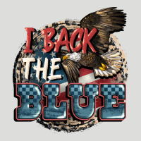 I Back The Blue Zipper Hoodie | Teevron