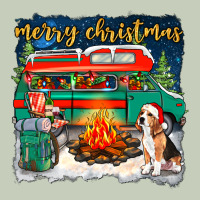 Merry Christmas With Camper Van Ladies Tee | Teevron