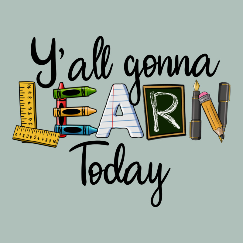 Y'all Gonna Learn Today Heavyweight Hoodie by LillyAllenDesigns | Teevron