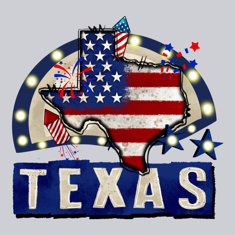 Texas 4th Of July Heavyweight Sweatshirt by CowGirlArtShop | Teevron