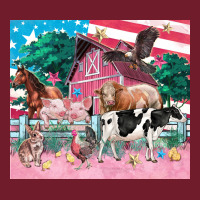 American Farm Animals Tumbler 4th Of July Zipper Hoodie | Teevron