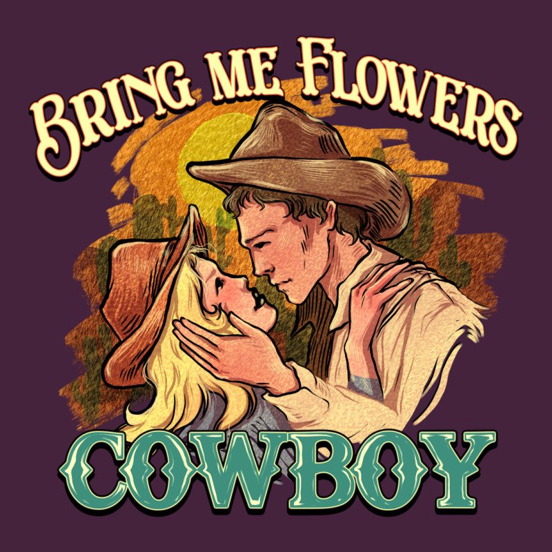 Bring Me Flowers Cowboy Premium Tee by NancyCooperArtShop | Teevron