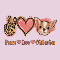 Peace Love Chihuahua Ladies Tee | Teevron