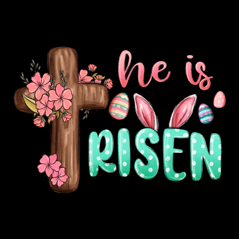 He Is Risen Heavy Core Tee by MaliasSmallBusiness | Teevron
