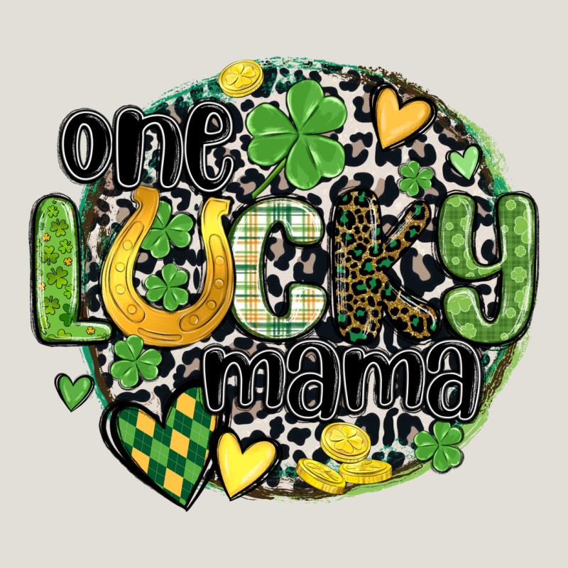 One Lucky Mama Heavy Core Tee by MaliasSmallBusiness | Teevron