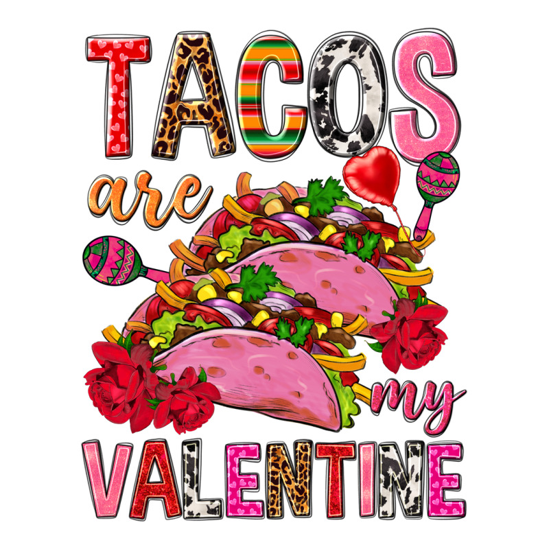 Tacos Are My Valentine Premium Tee by NancyCooperArtShop | Teevron