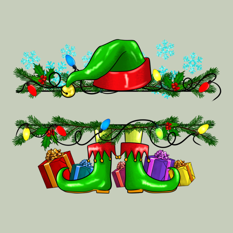 Custom Name Christmas Elf Long Sleeve Tee by texasbilliewilder | Teevron