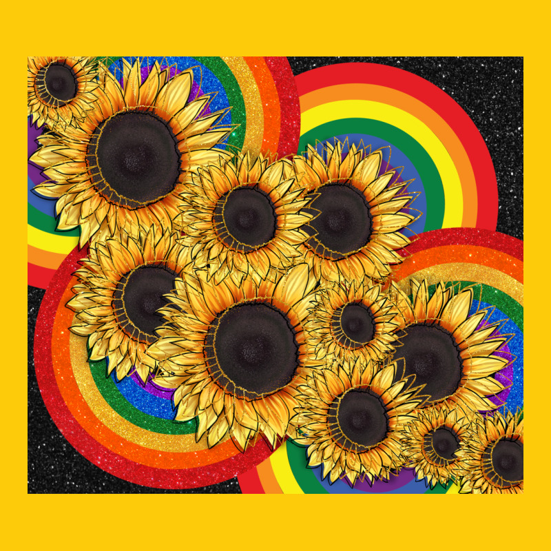 Pride Sunflower Tumbler Premium Hoodie by FaDigitalArtStudio | Teevron