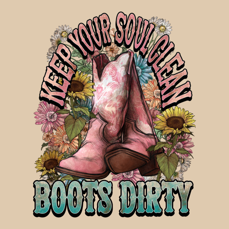 Keep Your Soul Clean Boots Dirty Cowboy Western Heavyweight Sweatshirt by HowdyJamesFarm | Teevron