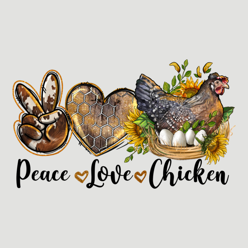 Peace Love Chicken Classic Tee by LillyAllenDesigns | Teevron