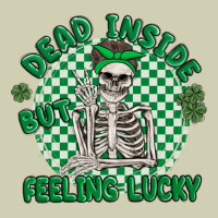 Dead Inside But Feeling Lucky Heavy Core Tee | Teevron