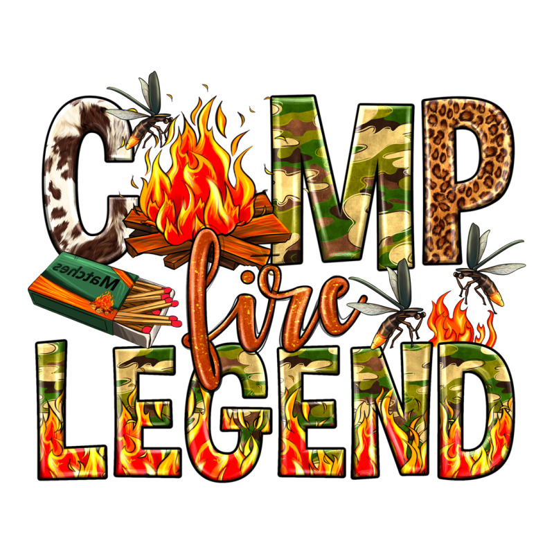 Camp Fire Legend Premium Tee by NancyCooperArtShop | Teevron