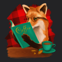 Fox With Coffee Vintage Tee | Teevron