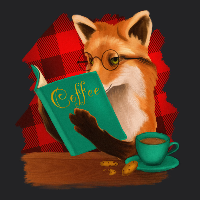 Fox With Coffee Vintage Tee by Bettercallsaul | Teevron