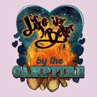 Life Is Better By The Campfire Ladies Tee | Teevron